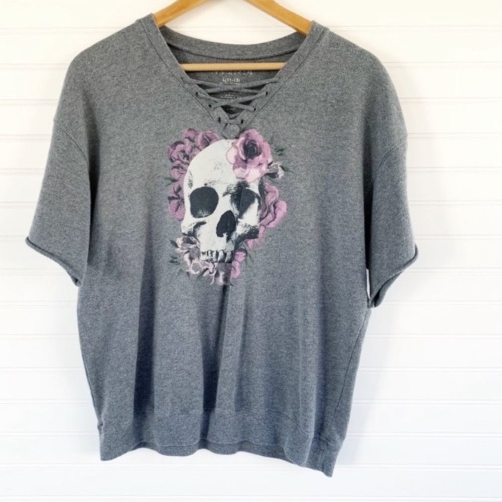 Skull Gray Tee